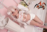 MOZU DOLL 65cm 愛嬌な黒ちゃん ソフトビニール製頭部 シリコン製 ボディ 肌色＆眼球色＆メイク＆ウィッグ＆衣装は宣材写真と同じ  3.5kg