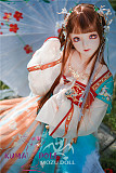 TPE製ラブドール MOZU 145cm Dカップ M1#頭部 体重25kg 肌色＆眼球色＆メイク＆ウィッグ＆衣装は宣材写真と同じ