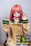 GUAVADOLL アニメドール ソフトビニール製ヘッド+TPE製ボディ 145cm Bカップ DM08 ヘッド M16ジョイント 他社と交換可能 138-150ＣＭのボディに適用 ナチュラル肌色