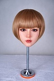 シリコン製頭部+TPEボディ Sanmu doll 145cm Bカップ #S32ヘッド 可愛い ラブドール