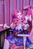TPE製ラブドール MOZU 163cm Hカップ 芬妮（Fenni）頭部 ラブドール 体重35kg  肌色＆眼球色＆メイク＆ウィッグ＆衣装は宣材写真と同じ