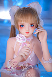 TPE製ラブドール MOZU 145cm M1ヘッド 体重25kg 肌色＆眼球色＆メイク＆ウィッグ＆衣装は宣材写真と同じ