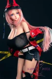 Sino Doll 戦闘機 143cm Kカップ 爆乳 S52 凛青(Linqing)ヘッド 掲載画像はリアルメイク付き 顔は蝋人形メイク付き フルシリコン製  スポーティーダッチワイフ