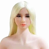 シリコン製頭部+TPEボディJY Doll 157cm バスト大  晚玉（Wanyu）ヘッドはSメイク付き