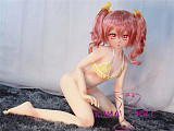 フルシリコン製ラブドール   Aotume Doll アニメドール 135cm AAカップ（細身タイプ）#57