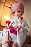 【1.31迄セール！ 足指関節＋ゼリーお尻付属、MSシリーズ専属付属品も!!!】BCDOLL  【MSシリーズ】　M02ヘッド 135cm-D 桃色ショート×巫女風コスのアニメ美少女ラブドール オーラル機能付き シリコン製 ラムコス
