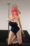 Otaku Doll ミニドール 最新作 65cm PVCヘッド+シリコンボディ 収納が便利 普段は鑑賞用 小さいラブドール 女性素体 フィギュア cosplay