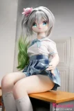 MW Girl(魔物姫) 小草 85cm バースト小 二次元アニメラブドール 清楚セーラー服 グラデーションヘア 宣材写真はシリコン製ボディ