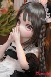 MW Girl(魔物姫) 柚原爱ヘッド 70cm 可愛さ満点のメイド系ラブドール 宣材写真はシリコン製ボディ 宣材写真と同じ制服も付属
