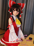 Aotume Doll シリコン頭部+TPE材質ボディ アニメドール 145cm Bカップ #60ヘッド 霊夢cos