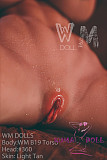 TPE製ラブドール WM Dolls 89cm トルソー #360 欧米仕様 三つヴァギナ付き 腕無し