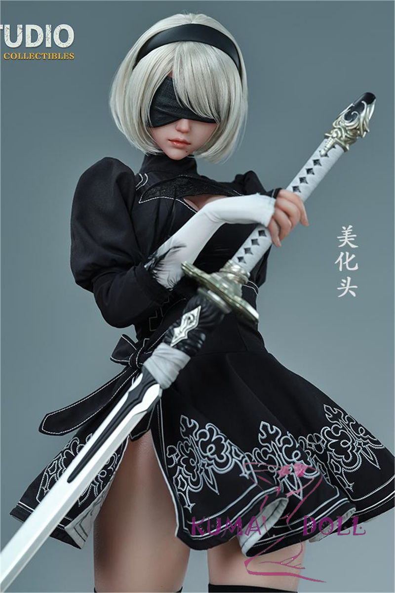 【売り切れ】迷彩衣装/戦闘制服無料に付き Mini Doll ミニドール SGD STUDIO 75cm 戦闘少女コスプレ ヨルハ二号B型 2B SGD-002 Man You 1/3ラブドール アクセサリー付き フルセット Man You 在庫あり ご注文の翌日には工場から出荷可能