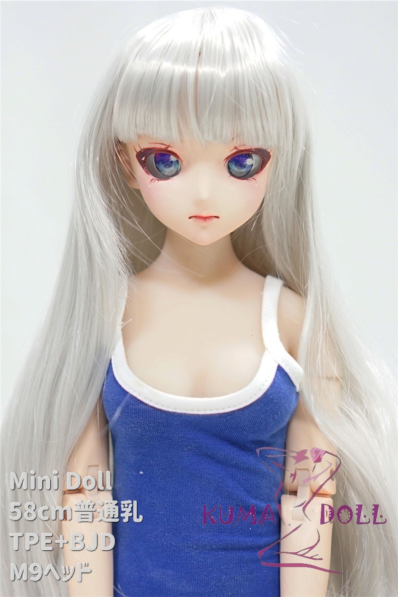 Mini Doll ミニドール セックス可能 58cm普通乳 TPE+BJD M9ヘッド  53cm-75cm身長選択可能