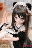 MW Girl(魔物姫) 柚原爱ヘッド 70cm 可愛さ満点のメイド系ラブドール 宣材写真はシリコン製ボディ 宣材写真と同じ制服も付属