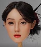 MMXDOLL（木木夕）職人Real系メイク/職人Art系メイク 選択可ラブドール シリコン製リアルドール 頭部のみ ヘッド単体 m16ボルト採用