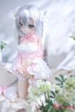 MW Girl（魔物姫）ラブドール 85cm 雅子ヘッド 掲載画像はソフトビニール製頭部+シリコン製ボディ 大きな瞳とピンクのワンピース美少女アニメラブドール
