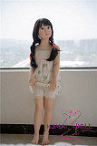 フルシリコン製ラブドール WAXDOLL 新型 110cm バスト平 #G47ヘッド リアルメイク付き