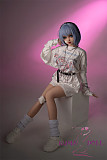 TPE製ラブドール AXB Doll 140cm バスト中 TD45 最新メイク 掲載画像のボディはリアルメイク付き