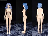 [Aotume Doll] 145cm Bカップ フルシリコン ラブドール グレー髪セーラー服 ヘッド及びボディー材質選択可能