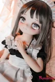 MW Girl(魔物姫) 柚原爱ヘッド 70cm 可愛さ満点のメイド系ラブドール 宣材写真はシリコン製ボディ 宣材写真と同じ制服も付属