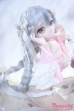 MW Girl（魔物姫）ラブドール 85cm 雅子ヘッド 掲載画像はソフトビニール製頭部+シリコン製ボディ 大きな瞳とピンクのワンピース美少女アニメラブドール