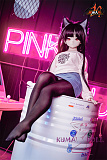 MOZU DOLL 115cm バスト小 雅雅ちゃん ビニール製頭部+TPE製ボディ 肌色＆眼球色＆メイク＆ウィッグ＆衣装は宣材写真と同じ