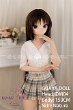 GUAVADOLL アニメドール ソフトビニール製ヘッド+TPE製ボディ 150cm バスト小 DM04 橘爱丽丝 ヘッド ピンク髪 M16ジョイント 他社と交換可能 138-150ＣＭのボディに適用 ナチュラル肌色