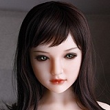 リアルスキンシリーズ Sanhui Doll 皮膚メイク付き 125cm Fカップ ヘッド＃7-冉冉(ranran) フルシリコン製ラブドール フェイシャルEX機能選択可 ランジェリー風コスプレ