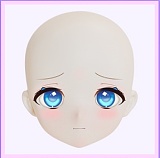 MW Girl(魔物姫) 小姆 85cm バースト小 二次元アニメラブドール メイド風 ブルーヘア×大きな瞳 宣材写真はシリコン製ボディ