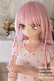 GUAVADOLL アニメドール ソフトビニール製ヘッド+TPE製ボディ 150cm バスト小 DM02  ヘッド ピンク髪 M16ジョイント 他社と交換可能 138-150ＣＭのボディに適用 ナチュラル肌色