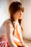 J-cute 149cm バスト平 AGD02 紬ヘッド フルシリコン製ラブドール 無邪気な美少女