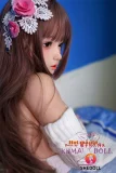 SHEDOLL 145cm Gカップ 熙熙（Xixi）ヘッド  美少女ラブドール 掲載画像はフルシリコン製 純白のニット衣装 花飾り