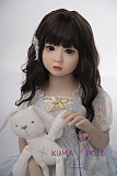 シリコン製頭部+TPEボディ ラブドール AXB Doll 新型110cm バスト平 GB04ヘッド 掲載画像のボディはリアルメイク付き