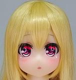 [Aotume Doll] 145cm Bカップ フルシリコン ラブドール グレー髪セーラー服 ヘッド及びボディー材質選択可能