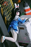 MOZU DOLL 85cm Aカップ DQrabbit ミユコス 表情三種類選択可能 ソフトビニール製頭部 TPE製ボディ 肌色＆眼球色＆メイク＆ウィッグ＆衣装は宣材写真と同じ  6kg