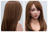 Sino Doll 戦闘機 143cm Kカップ 爆乳 S58 凛墨(Linmo)ヘッド フルシリコン製ラブドール 可愛さ満点 狐耳 アニメ風ドール