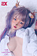 EXDOLL 高級シリコン材質 145cm 蝶ヘッド 動物顔の職人メイク ラブドール ボディー及びヘッドなど選択可能 カスタマイズ可 可愛いドール