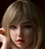 口開閉機能付き リアルな口腔無料 Real Girl D3ヘッド 軟質シリコン製 可愛い 女性ヘッド ラブドールの頭 頭部単品 ヘッド単体 M16ボルト採用 140-170CM身長適用 職人メイク 塗装済み