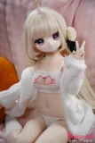 MW Girl(魔物姫) 呆喵 85cm バースト 二次元アニメラブドール 大きな瞳 可愛い幼顔 宣材写真はシリコン製ボディ 85cm バースト小 宣材写真と同じ制服も付属