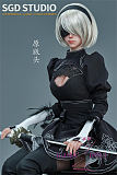 【売り切れ】迷彩衣装/戦闘制服無料に付き Mini Doll ミニドール SGD STUDIO 75cm 戦闘少女コスプレ ヨルハ二号B型 2B SGD-002 Man You 1/3ラブドール アクセサリー付き フルセット Man You 在庫あり ご注文の翌日には工場から出荷可能