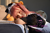 フルシリコン製ラブドール BB Doll 150cm Fカップ c38ヘッド Olivia 血管＆人肌模様など超リアルメイク無料 眉の植毛無料