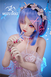TPE製ラブドール MOZU 145cm M2ヘッド 体重25kg 肌色＆眼球色＆メイク＆ウィッグ＆衣装は宣材写真と同じ