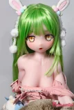 Elsa Babe AHR025 桃井光代ヘッド 宣材写真は125cm 二次元ラブドール 緑髪ウサぎ耳ロリータ少女 ボディー素材選択可能