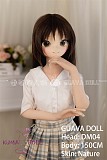 GUAVADOLL アニメドール ソフトビニール製ヘッド+TPE製ボディ 150cm バスト小 DM04 橘爱丽丝 ヘッド ピンク髪 M16ジョイント 他社と交換可能 138-150ＣＭのボディに適用 ナチュラル肌色