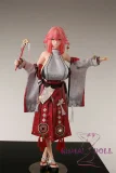 Otaku Doll ミニドール 最新作 65cm PVCヘッド+シリコンボディ 収納が便利 普段は鑑賞用 小さいラブドール 女性素体 フィギュア cosplay
