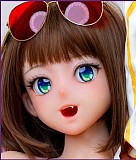 Sino Doll 戦闘機 143cm Kカップ 爆乳 S58 凛墨(Linmo)ヘッド フルシリコン製ラブドール 可愛さ満点 狐耳 アニメ風ドール