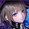 MW Girl(魔物姫) 千代子 85cm バースト中 二次元アニメラブドール シルバー×ブラックツートンヘア美少女ドール 宣材写真はシリコン製ボディ