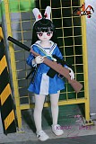 MOZU DOLL 85cm Aカップ DQrabbit ミユコス 表情三種類選択可能 ソフトビニール製頭部 TPE製ボディ 肌色＆眼球色＆メイク＆ウィッグ＆衣装は宣材写真と同じ  6kg