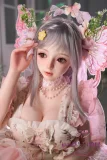 フルシリコン製ラブドール Sanhui Doll 最新作 105cm Eカップ  シームレス ＃5萌舞ヘッド 宣伝写真特製ホワイト肌色 幼顔美少女【フェイシャルEX】機能付き選択可