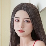 【ROS機能 口開閉機能選択可】フルシリコン製ラブドール BB Doll 165cm Cカップ K66ヘッド 血管＆人肌模様など超リアルメイク無料 眉の植毛無料